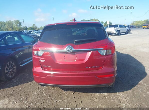 LRBFXBSAXJD007344 2018 BUICK ENVISION Red 