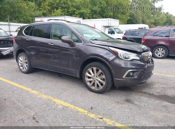 LRBFXESX7GD165381 2016 BUICK ENVISION Gray Передня права чверть