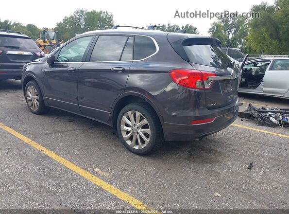 LRBFXESX7GD165381 2016 BUICK ENVISION Gray Задня ліва чверть