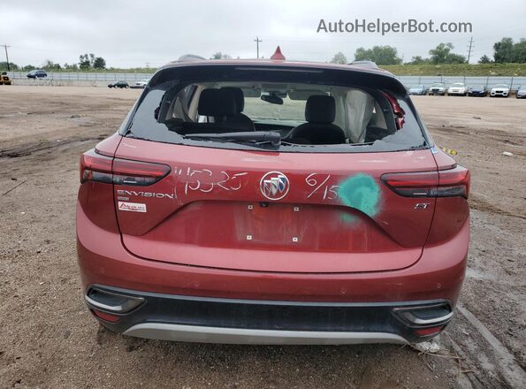 LRBFZMR47PD064549 2023 BUICK ENVISION Red Vista trasera