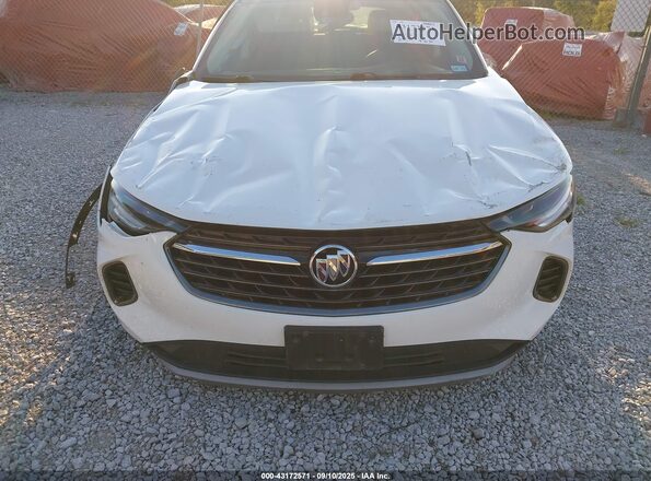 LRBFZNR48MD190985 2021 BUICK ENVISION White წინა ხედი