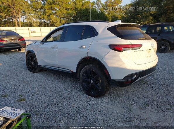 LRBFZNR48MD190985 2021 BUICK ENVISION White უკანა მარცხენა