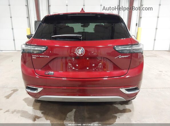 LRBFZSR48MD103939 2021 BUICK ENVISION Maroon 