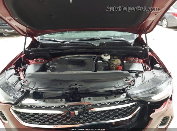 LRBFZSR48MD103939 2021 BUICK ENVISION Maroon Vista trasera