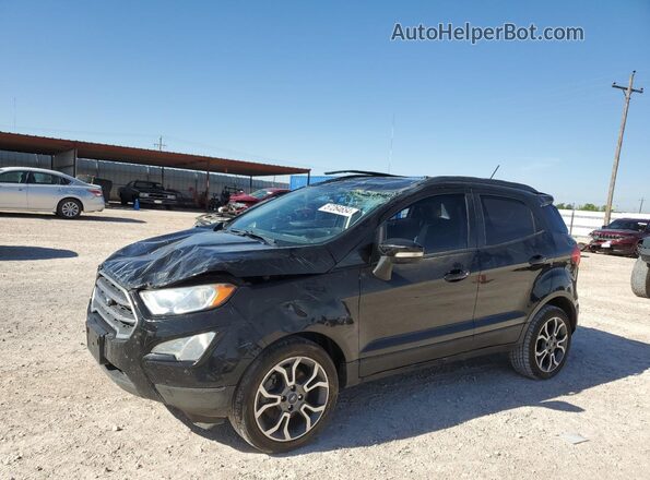 MAJ3P1TE2JC237455 2018 FORD ECOSPORT Black Front left