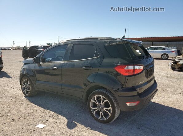 MAJ3P1TE2JC237455 2018 FORD ECOSPORT Black Rear left
