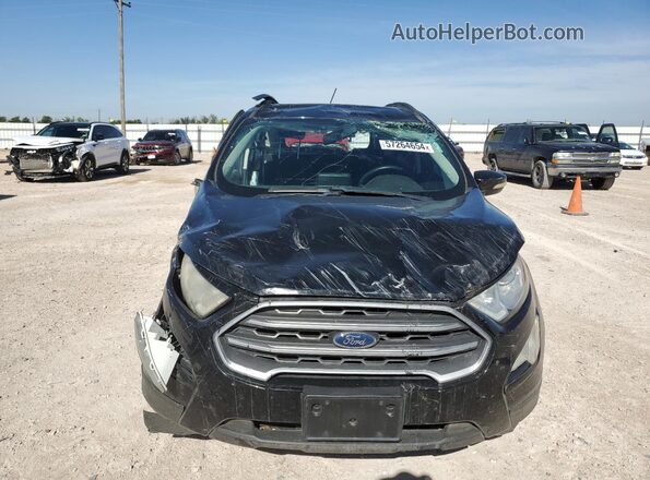MAJ3P1TE2JC237455 2018 FORD ECOSPORT Black Front view