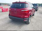 2018 Ford Ecosport Se Red vin: MAJ3P1TEXJC247392 2018 Ford Ecosport Se Red vin: MAJ3P1TEXJC247392
