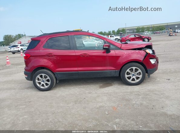 MAJ3P1TEXJC247392 2018 FORD ECOSPORT Red Rear interior view