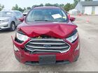 2018 Ford Ecosport Se Red vin: MAJ3P1TEXJC247392 2018 Ford Ecosport Se Red vin: MAJ3P1TEXJC247392