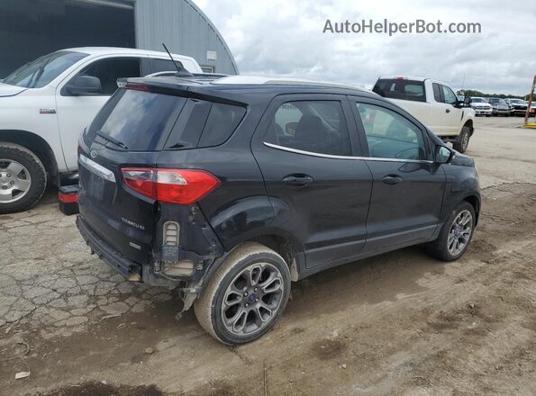 MAJ3P1VE1JC232793 2018 FORD ECOSPORT Black Tył prawy