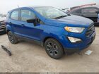 2021 Ford Ecosport S Blue vin: MAJ3S2FE6MC454866