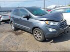 2020 Ford Ecosport Se Серый vin: MAJ3S2GE8LC338243