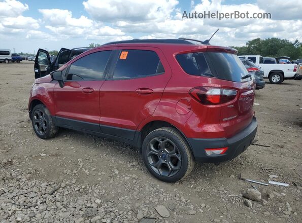 MAJ6P1CL1JC204796 2018 FORD ECOSPORT Red უკანა მარცხენა