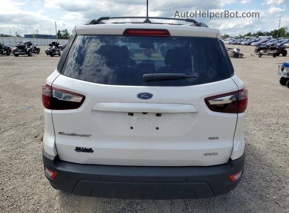 MAJ6P1CL3JC224015 2018 FORD ECOSPORT White უკანა ხედი