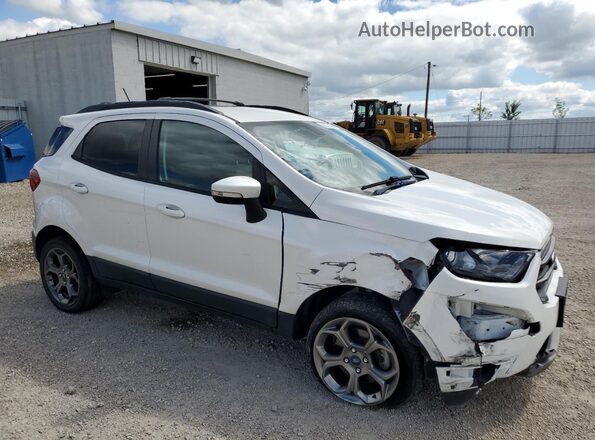 MAJ6P1CL3JC224015 2018 FORD ECOSPORT White წინა მარჯვენა