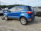 2018 Ford Ecosport Se Синий vin: MAJ6P1UL7JC244184