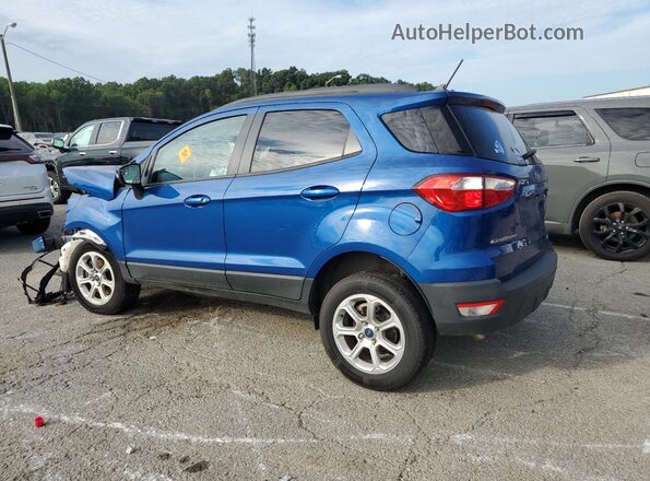 MAJ6P1UL7JC244184 2018 FORD ECOSPORT Синий Задняя левая четверть