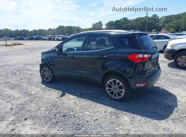 MAJ6P1WL4JC202388 2018 FORD ECOSPORT Black Задня ліва чверть