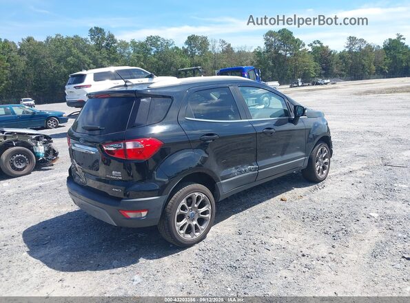 MAJ6P1WL4JC202388 2018 FORD ECOSPORT Black Задня права чверть