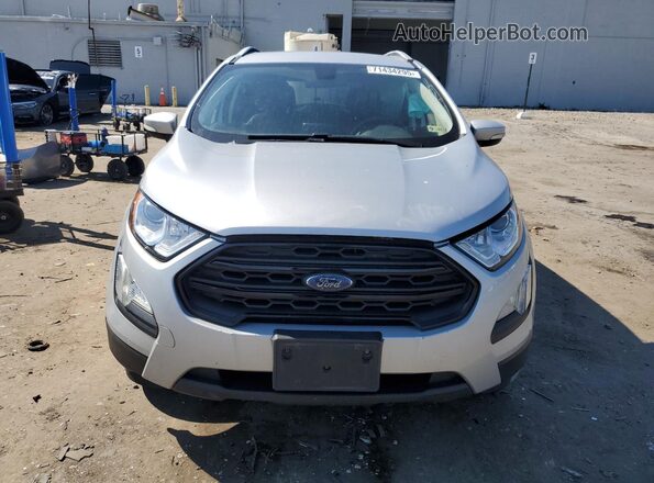 MAJ6P1WL9JC246371 2018 FORD ECOSPORT Silver Вид спереду