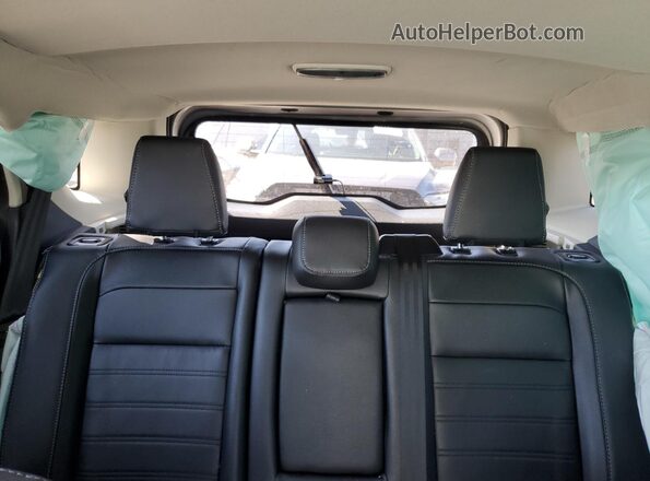 MAJ6P1WL9JC246371 2018 FORD ECOSPORT Silver Вид задніх сидінь