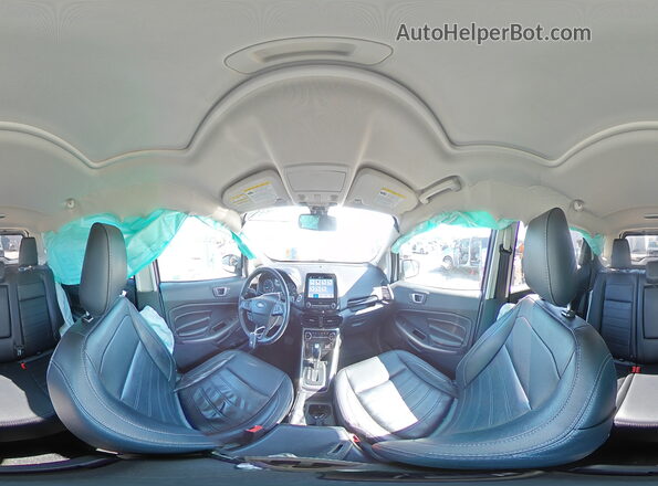 MAJ6P1WL9JC246371 2018 FORD ECOSPORT Silver Панорамний вид салону 360°