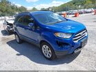 2020 Ford Ecosport Se Blue vin: MAJ6S3GL3LC327636