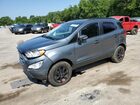 2020 Ford Ecosport Se Gray vin: MAJ6S3GL4LC392429