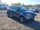2021 Ford Ecosport Se Серый vin: MAJ6S3GL4MC454848