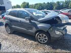 2020 Ford Ecosport Se Gray vin: MAJ6S3GL6LC326237