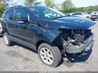 2022 Ford Ecosport Se Черный vin: MAJ6S3GL6NC469563