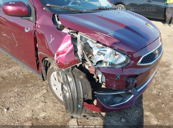 ML32A3HJ0JH006357 2018 MITSUBISHI MIRAGE Purple Widok z przodu