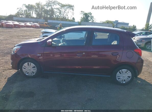 ML32A3HJ0JH006357 2018 MITSUBISHI MIRAGE Purple Widok wnętrza 360 stopni