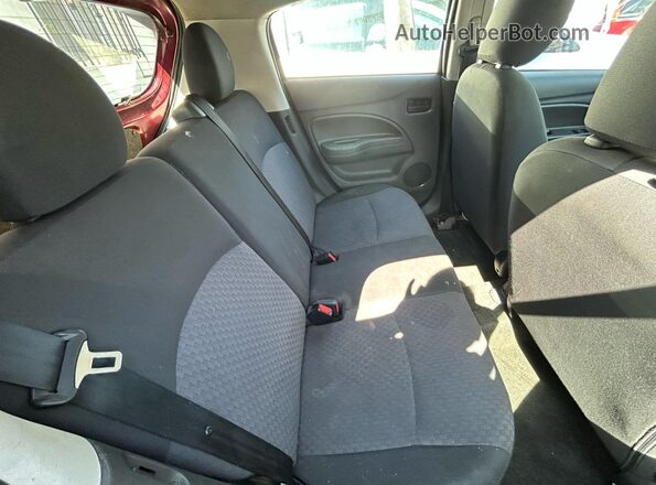 ML32A3HJ2JH003198 2018 MITSUBISHI MIRAGE Темно-бордовый Вид салона спереди