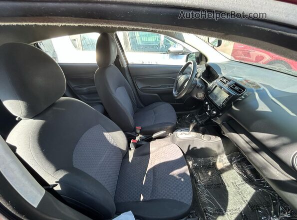 ML32A3HJ2JH003198 2018 MITSUBISHI MIRAGE Темно-бордовый Вид сзади