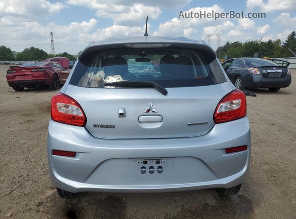 ML32A3HJ2JH009003 2018 MITSUBISHI MIRAGE Серебряный Вид сзади