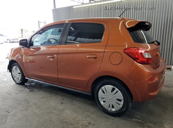 ML32A3HJ6JH006461 2018 MITSUBISHI MIRAGE Orange Rear left