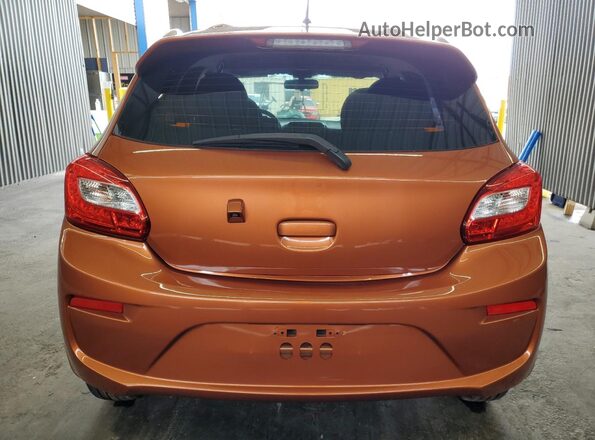 ML32A3HJ6JH006461 2018 MITSUBISHI MIRAGE Orange Rear view
