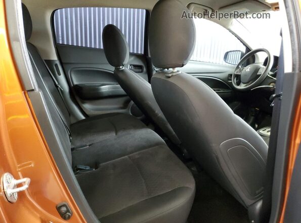 ML32A3HJ6JH006461 2018 MITSUBISHI MIRAGE Orange Rear seats view