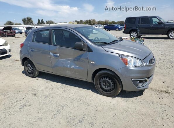 ML32A3HJ7JH006680 2018 MITSUBISHI MIRAGE Серый Передняя правая четверть