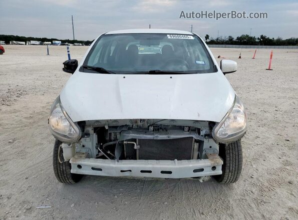 ML32A3HJ8JH013623 2018 MITSUBISHI MIRAGE White წინა ხედი