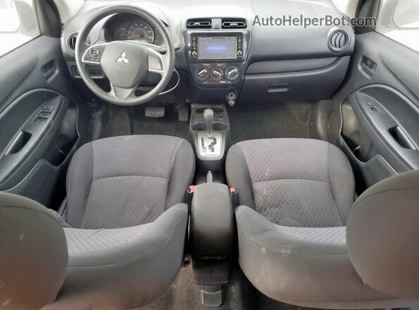 ML32A3HJ8JH013623 2018 MITSUBISHI MIRAGE White წინა პანელის ხედი