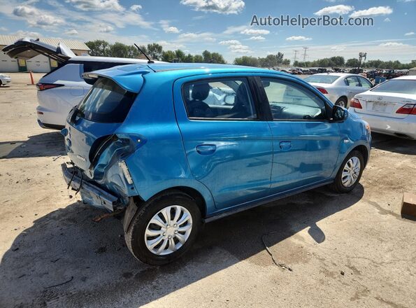 ML32A3HJ8JH014867 2018 MITSUBISHI MIRAGE Blue უკანა მარჯვენა