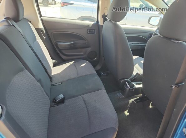 ML32A3HJ8JH014867 2018 MITSUBISHI MIRAGE Blue უკანა სავარძლების ხედი
