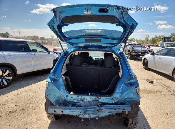 ML32A3HJ8JH014867 2018 MITSUBISHI MIRAGE Blue უკანა ხედი