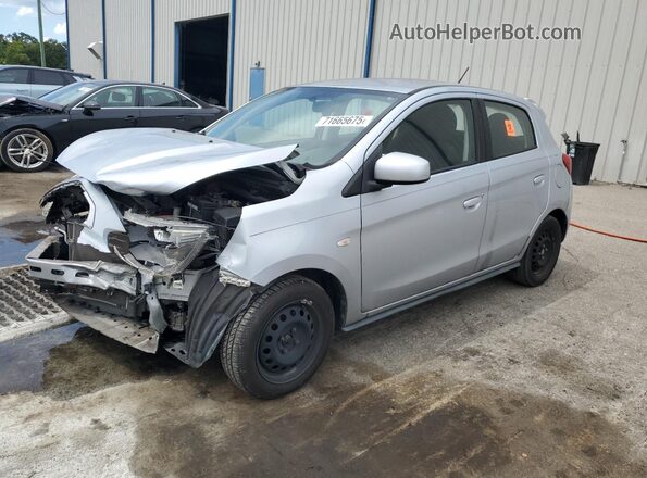 ML32A3HJXJH008830 2018 MITSUBISHI MIRAGE Серебряный Передняя левая четверть