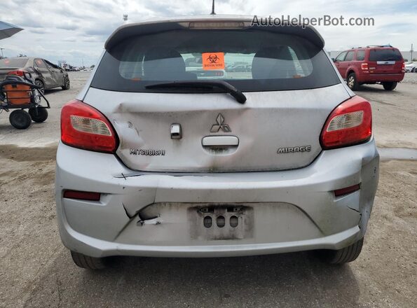 ML32A3HJXJH008830 2018 MITSUBISHI MIRAGE Серебряный Вид сзади