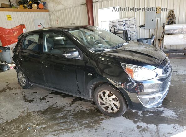 ML32A4HJ1HH014757 2017 MITSUBISHI MIRAGE Черный Передняя правая четверть