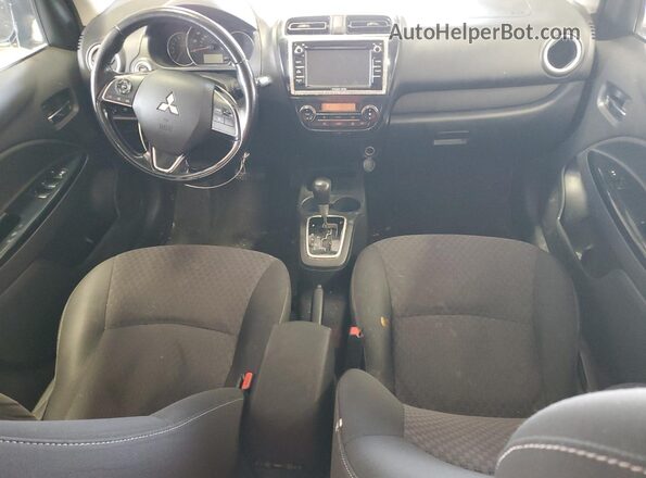 ML32A4HJ1HH014757 2017 MITSUBISHI MIRAGE Черный Вид панели приборов